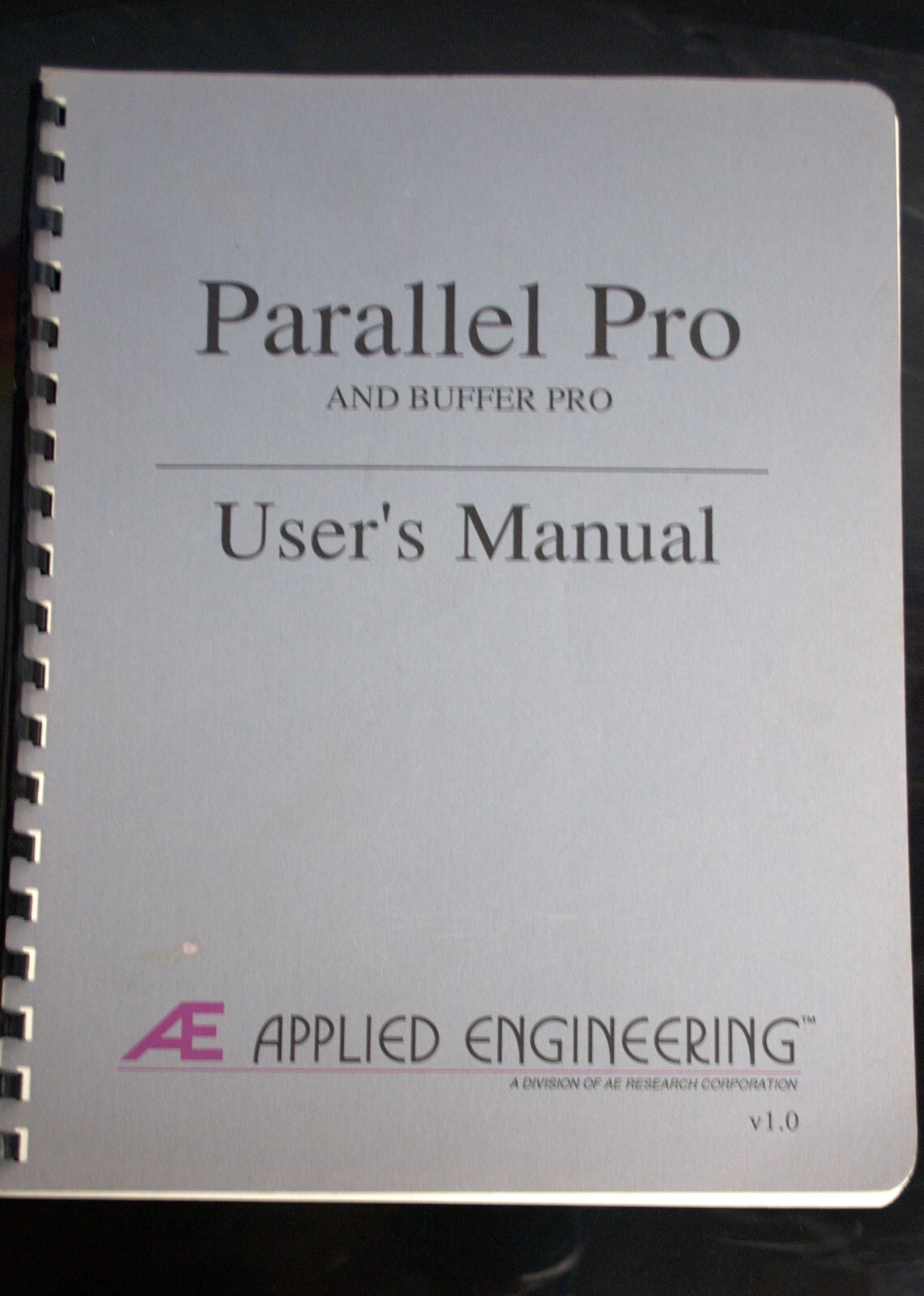 Applied Engineering Parallel Pro & Buffer Pro User's Manual
