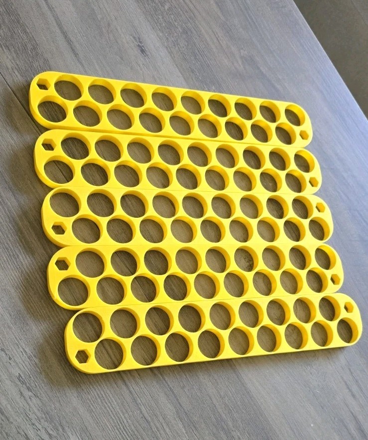 Set Of 5 Egg Inserts tray for Quail eggs for MATICOOPX 30