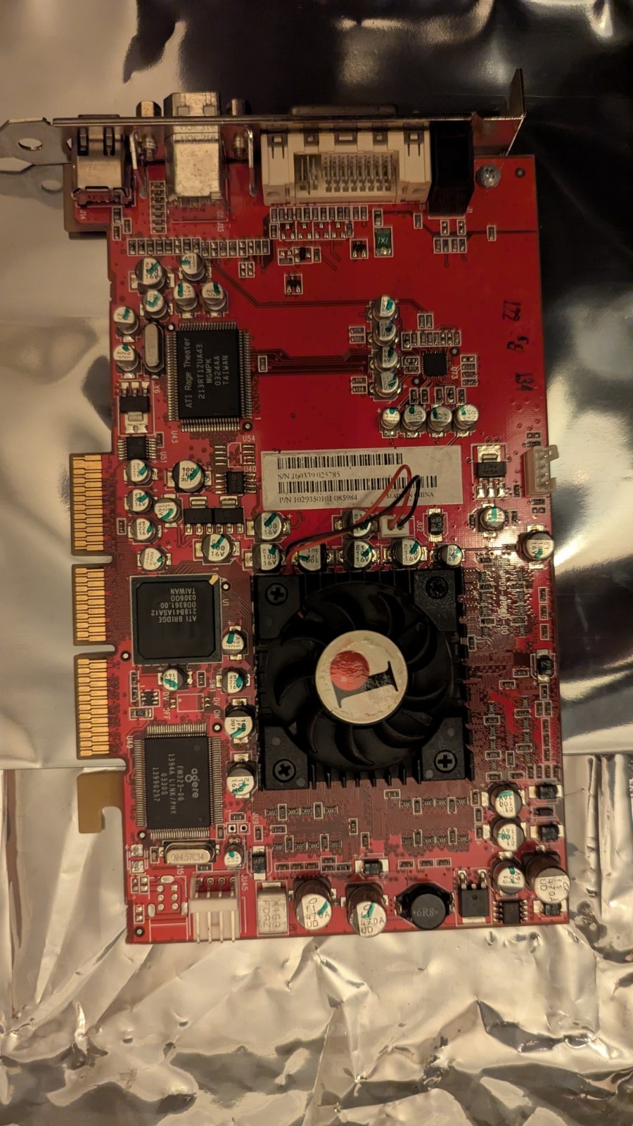 64MB Pinnacle Systems ATI Radeon All-in-Wonder 8500 DV DVI AGP Graphics Card