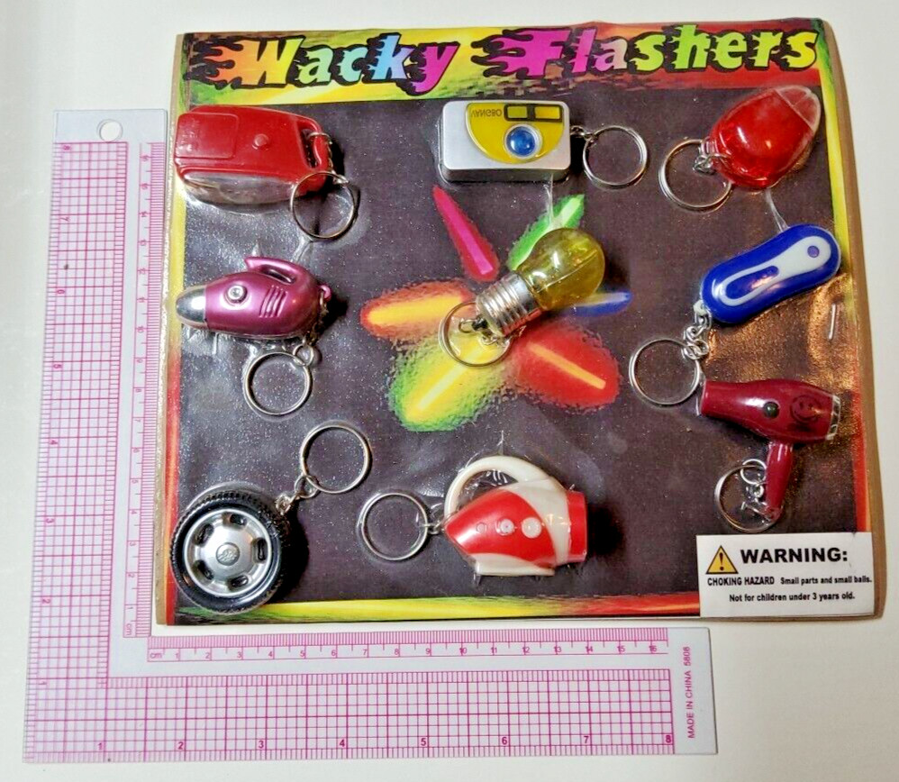 Vintage Vending Display Board Wacky Flashers 0332