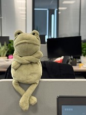 Little Fergus Frog Super Cute Jelly New Soft Plush Stuffed Animals Toy NWT