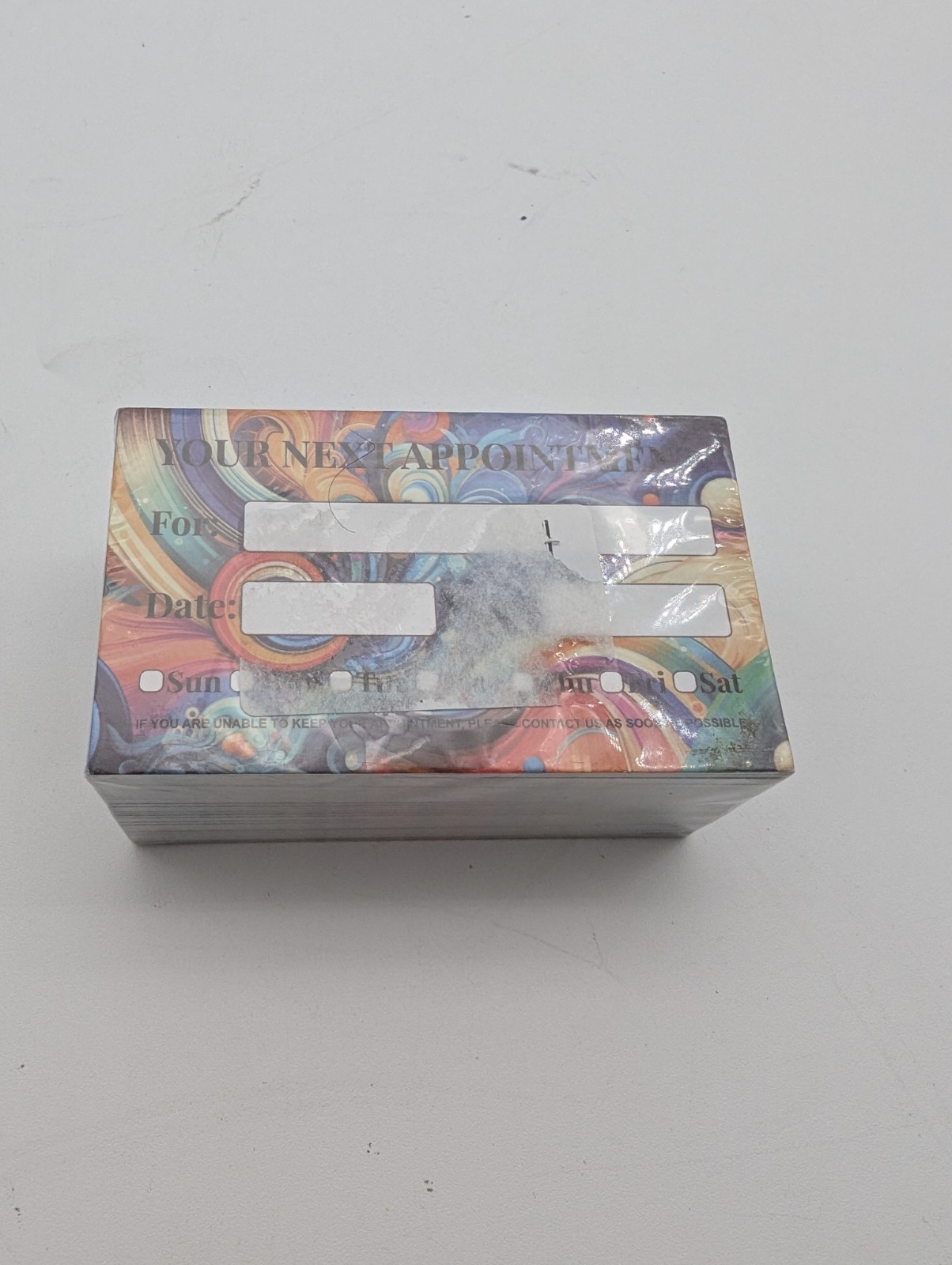 Next Appointment Reminder Thank You Cards Qty100 - 3.5" x 2" for Small Business