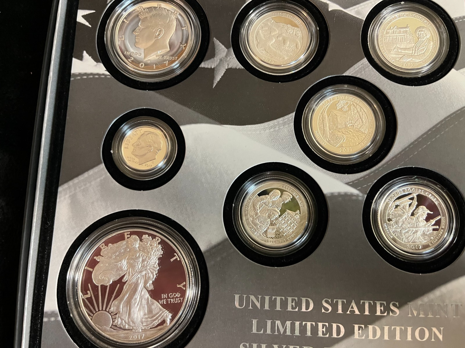 2017-S United States Mint Limited Edition Silver Proof Set Pristine OGP