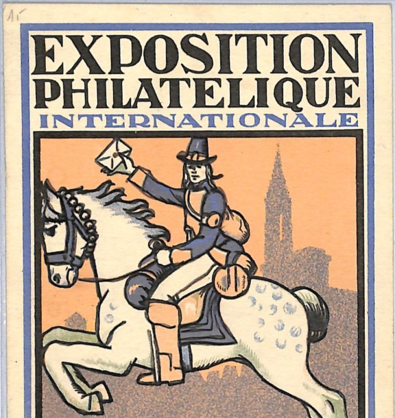 FRANCE SOWER Stationery Card 1927 STRASBOURG PHILATELIC EXHIBITION Unused WZ213