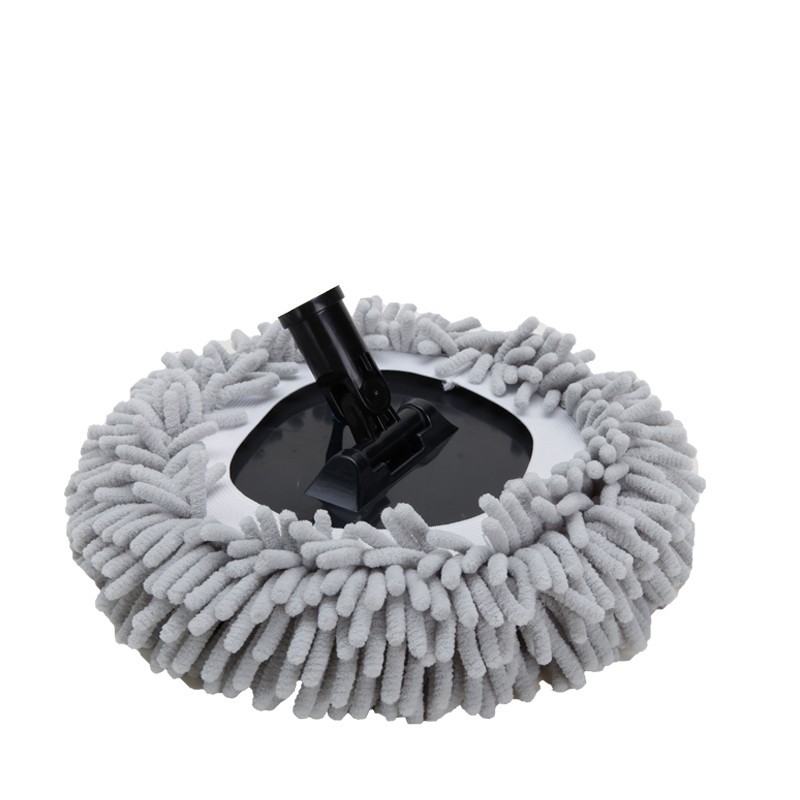 9" Car Wash Mop Head Chenille Microfiber Replacement Mop Head w/ Base
