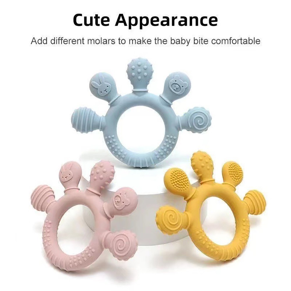 Safe Soft Gentle Bpa-Free Healthy Comfortable Teething Stick for Oral Stage Baby