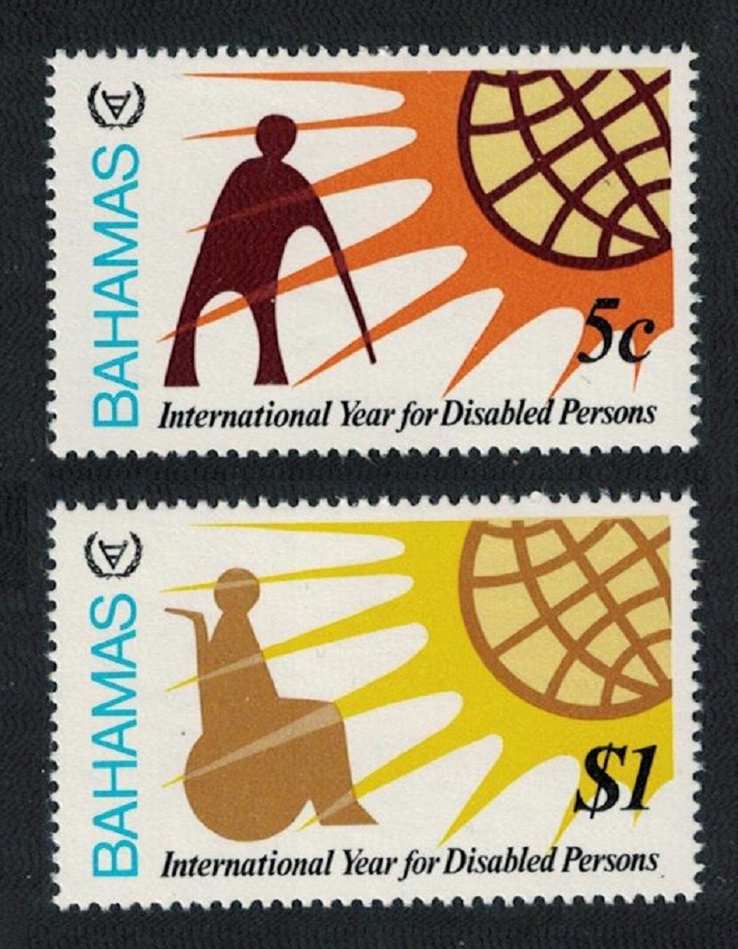 Bahamas Intl Year of Disabled People 2v 1981 MNH SG#578-579