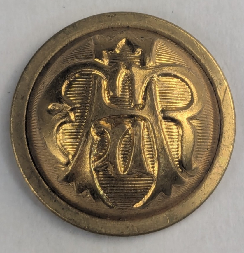 1870-90s - GAR Grand Army of the Republic Civil War Vet Uniform Button  - M2B