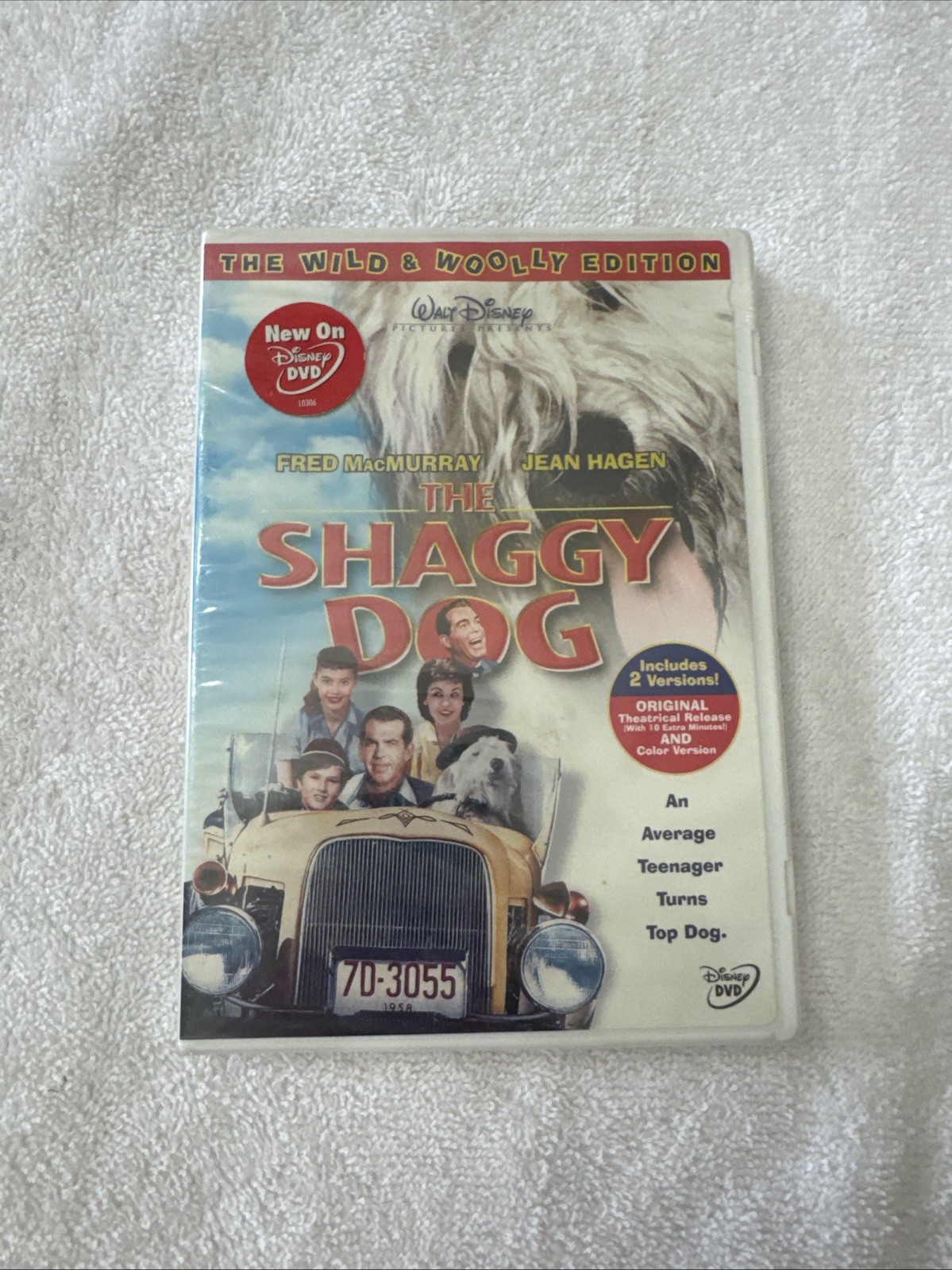 The Shaggy Dog (DVD, 1959) New Sealed F126
