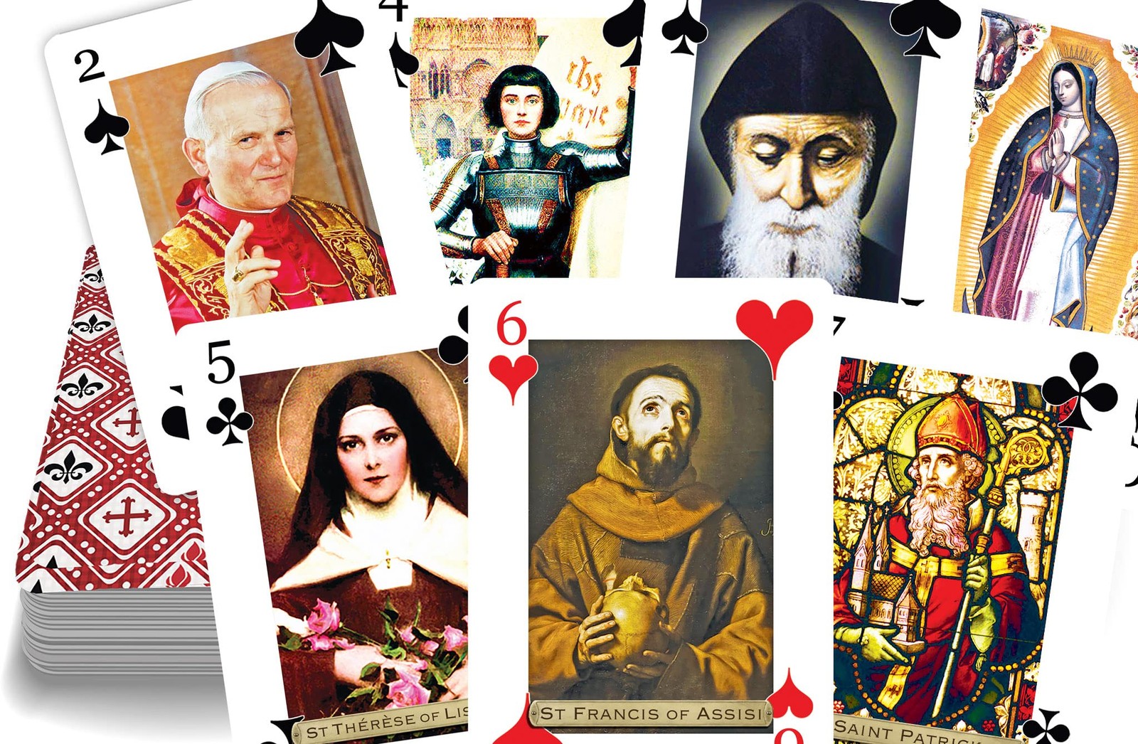 | Premium Card Deck Featuring The Saints