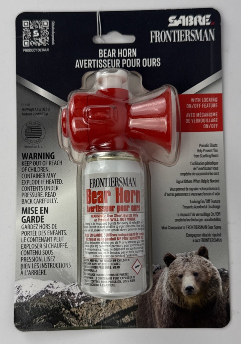 Sabre Frontiersman 115dB Bear Horn Emergency Signal - (F-LH-01)