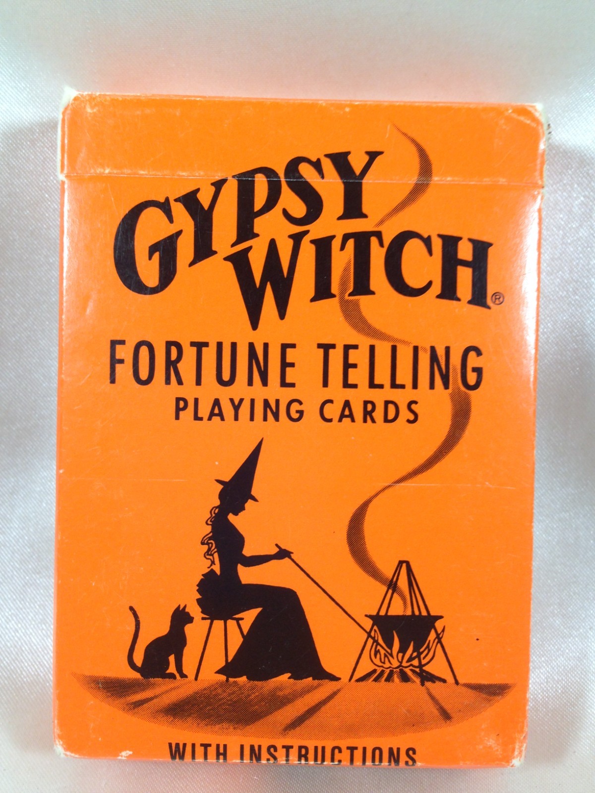 Vintage Gypsy Witch Fortune Telling Playing Cards w/ Box and Instructions