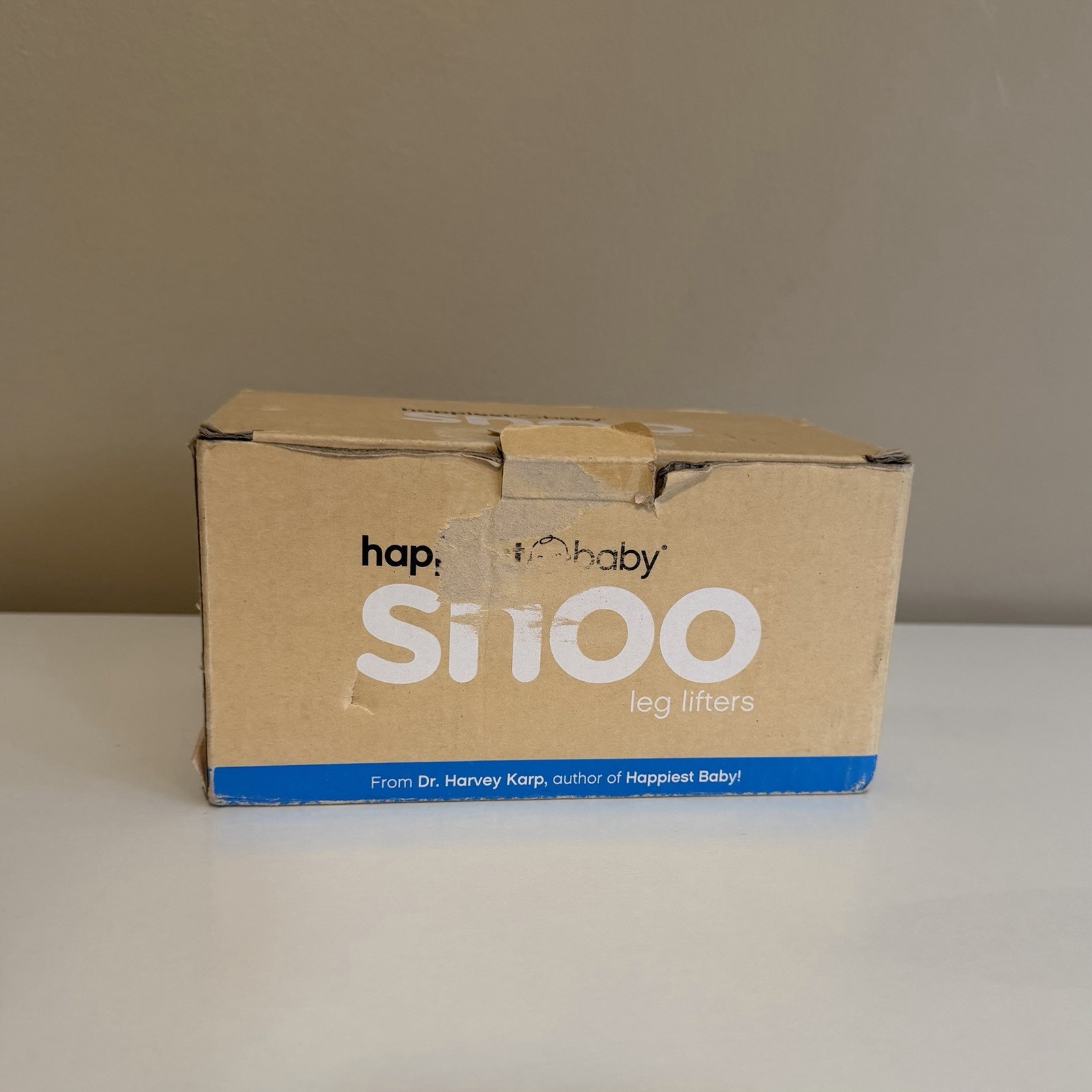 NEW Happiest Baby Snoo Leg Lifters for Bassinet  White Slip Resistant Open Box