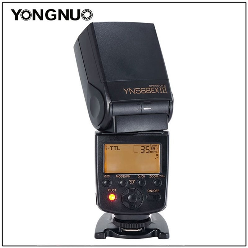 YONGNUO High Speed Sync Wireless Flash Speedlite GN58 Speedlight f/ Nikon Camera