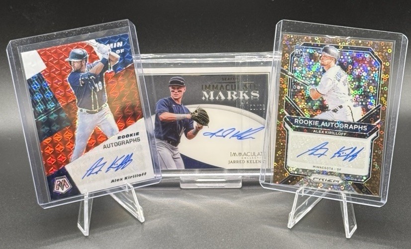 Auto Lot Alex Kirilloff - # /15 Prizm Bronze RC - Immaculate & Mosaic Nice !!