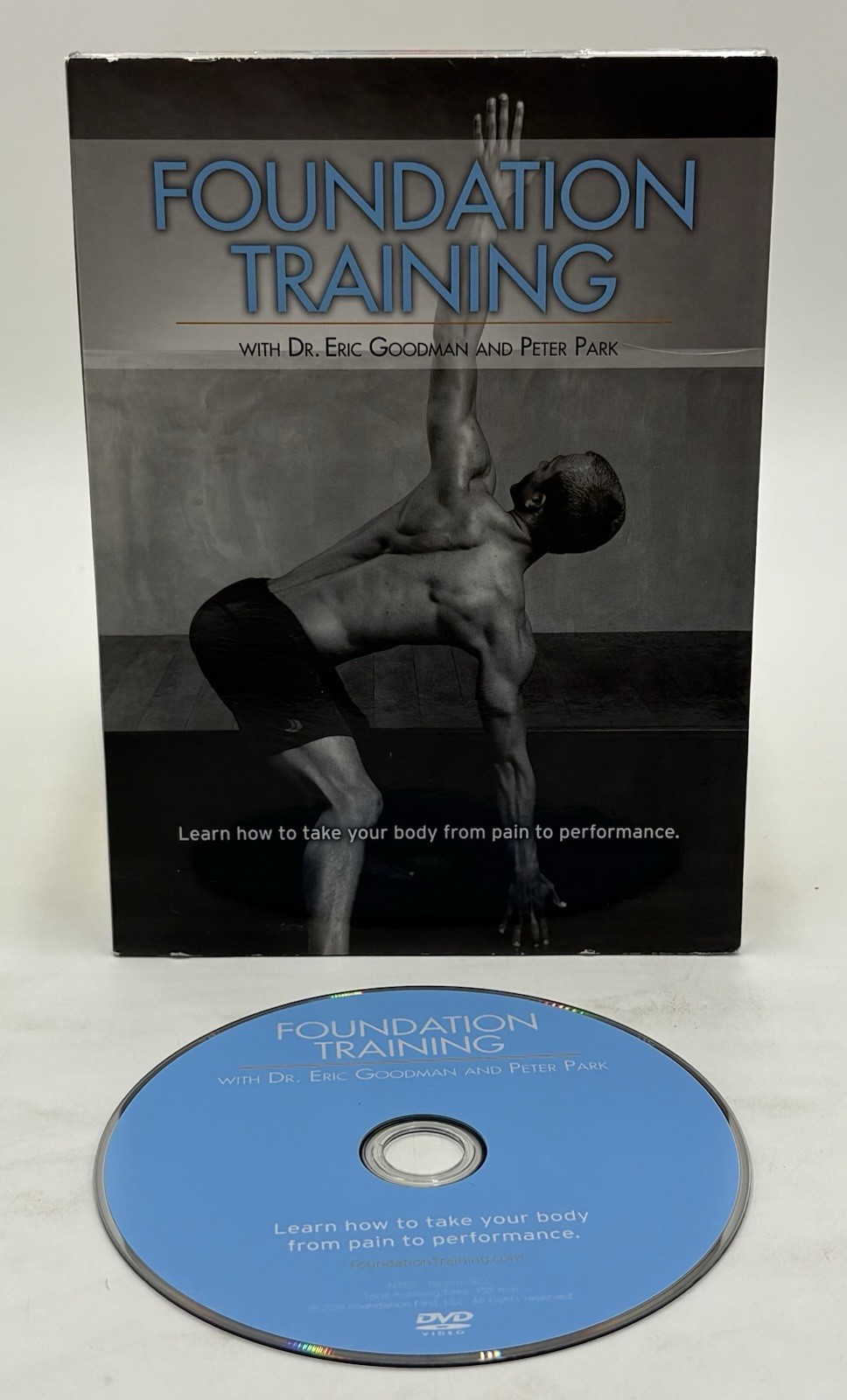 Foundation Training Dr. Eric Goodman & Peter Park Pain Relief Workout DVD OOP