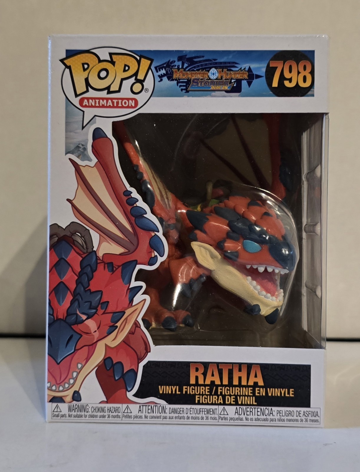 Funko Pop! Games Monster Hunter Rathalos #293 Vinyl Figure