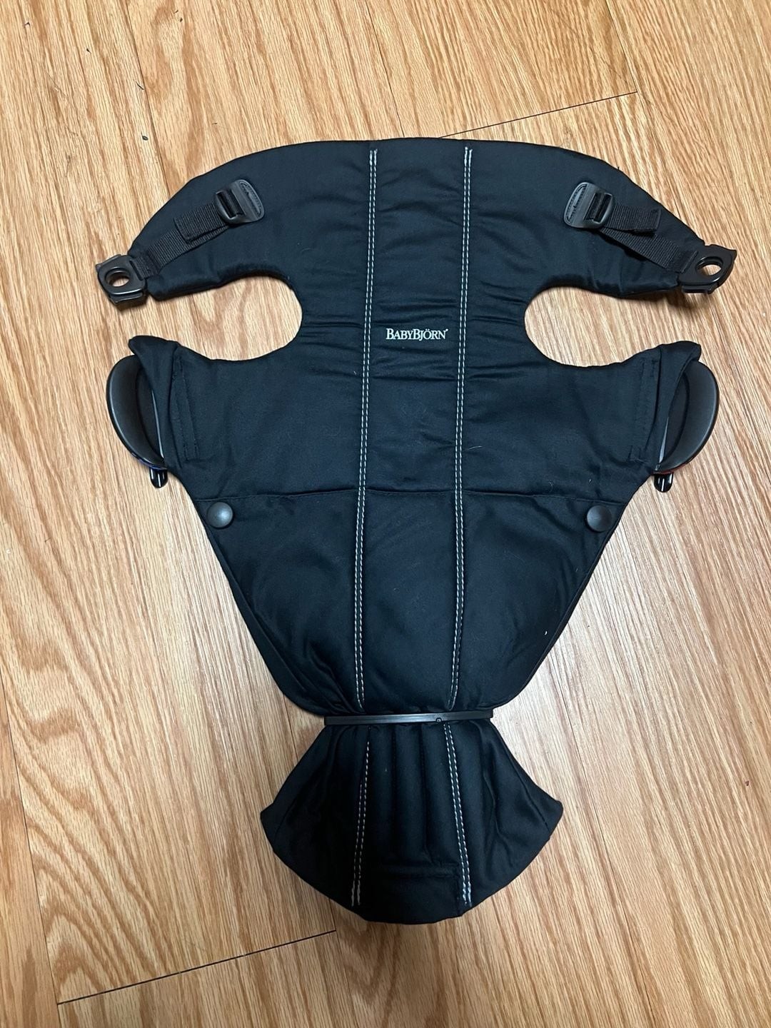 BabyBjörn Original Baby Carrier Black Cotton 8-25 lbs