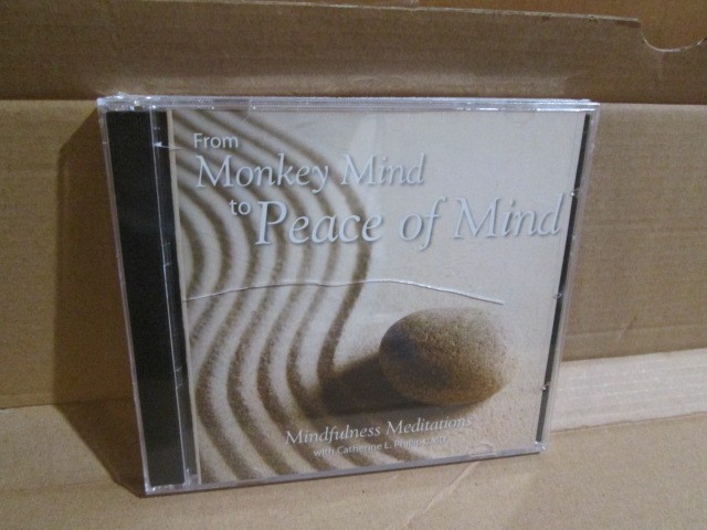 From Monkey Mind to Peace of Mind Mindfulness Meditations 2 CD Set Brand New