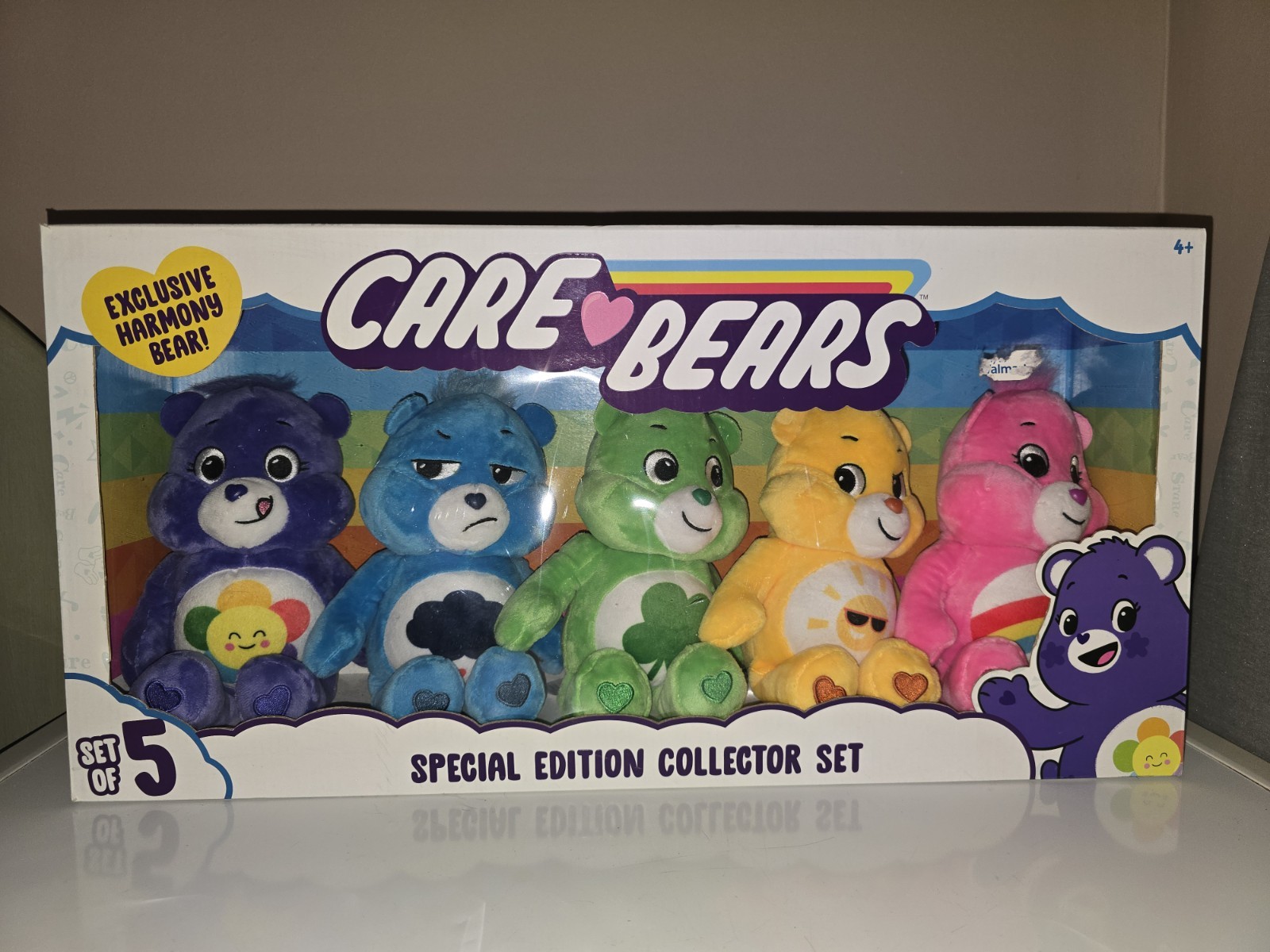 Care Bears Special Edition Boxed Plush Bear Set of 5 Harmony, Grumpy, Cheer
