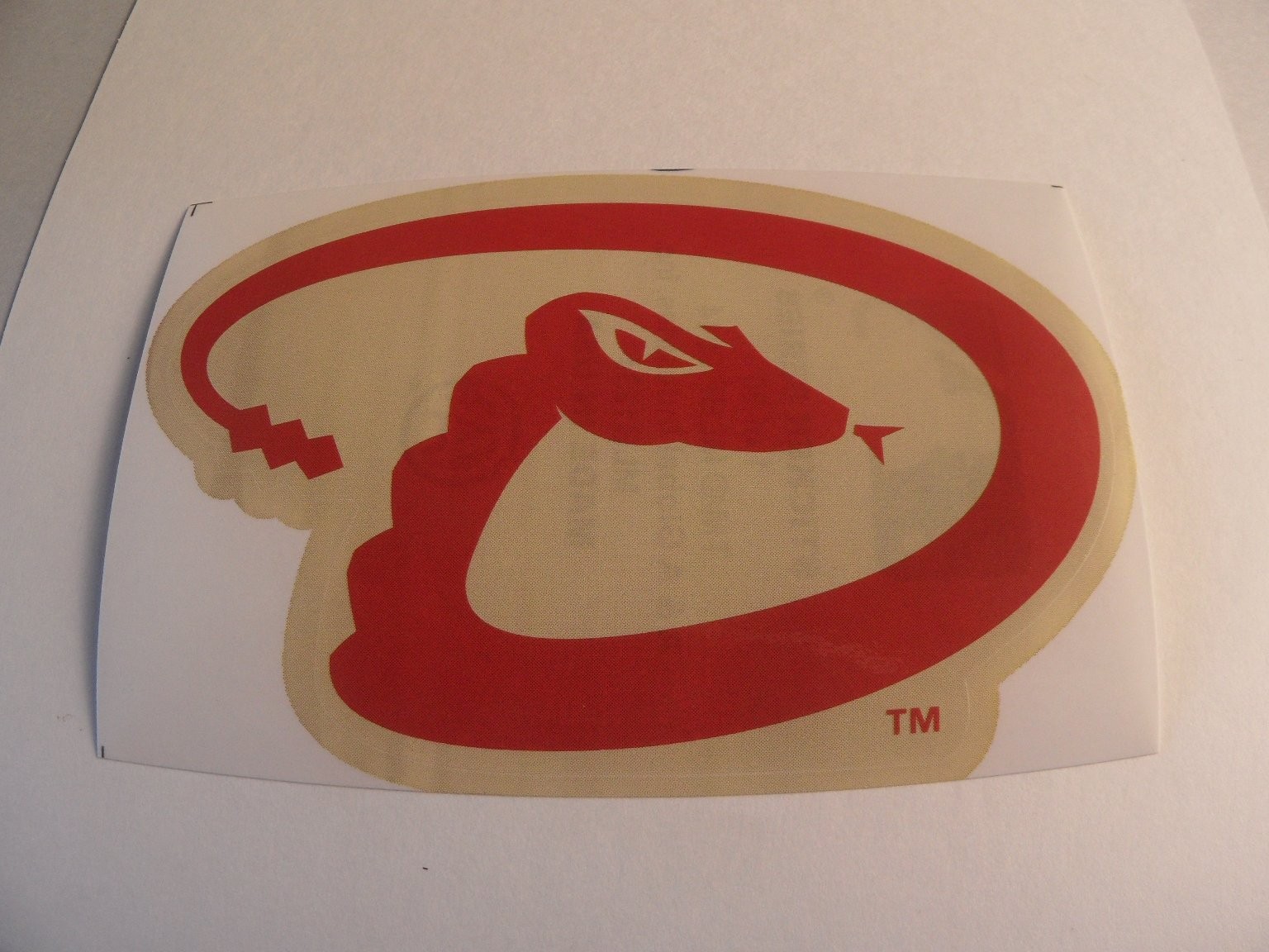 Arizona Diamondbacks MLB Team Logo Sticker A & A Global Industries 2014