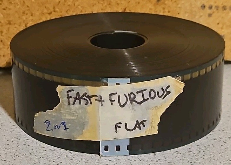 35mm Movie Film Trailer 2001 Fast And The Furious Flat 