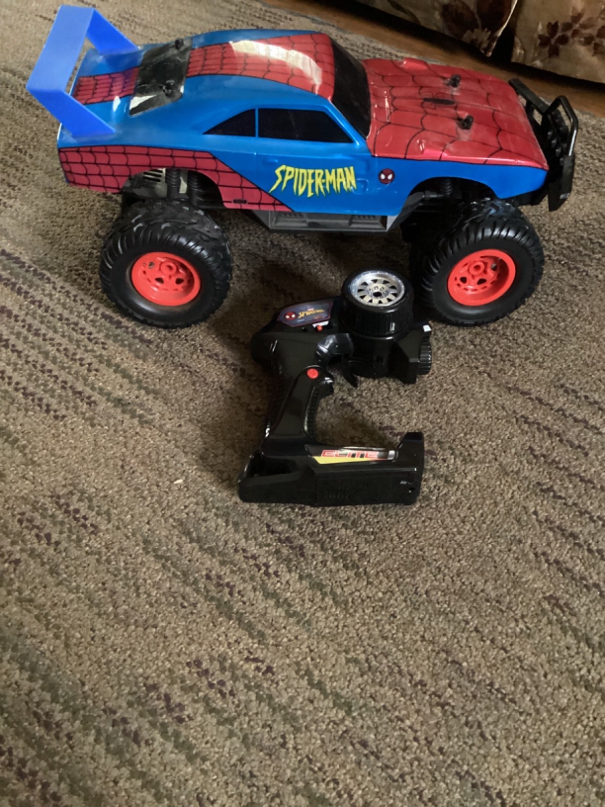 marvel spiderman remote control car