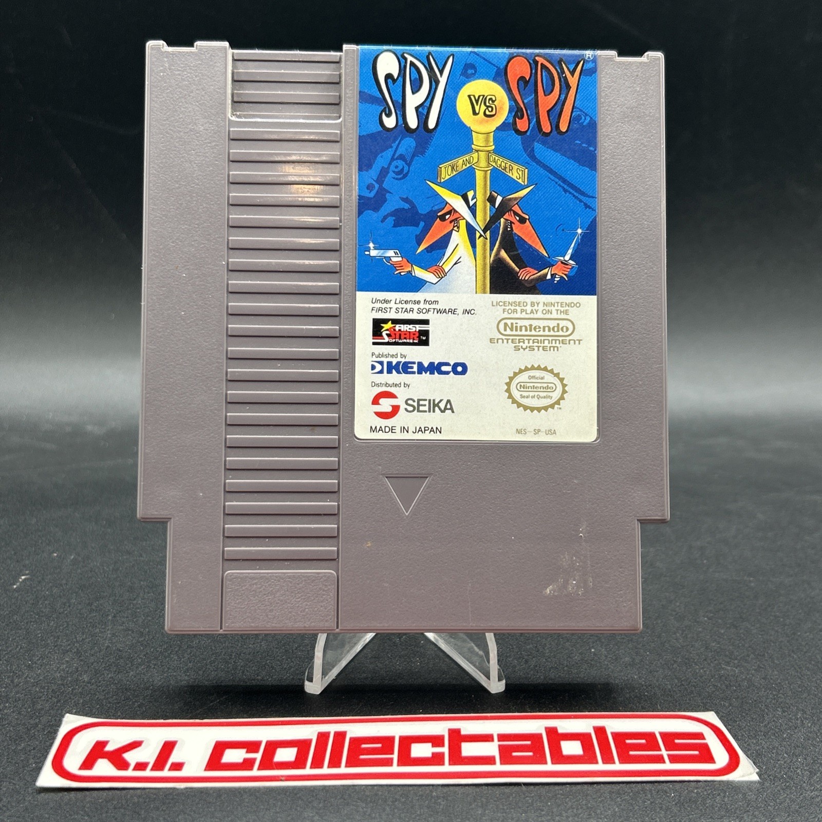 Nintendo NES Spy vs. Spy  – Authentic - Mad Magazine