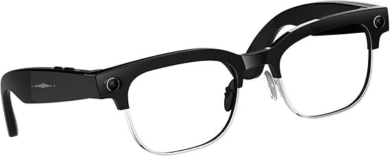 AI Smart Glasses 4K Camera 8MP 160+ Language Translator WiFi BT Open Ear - NIB