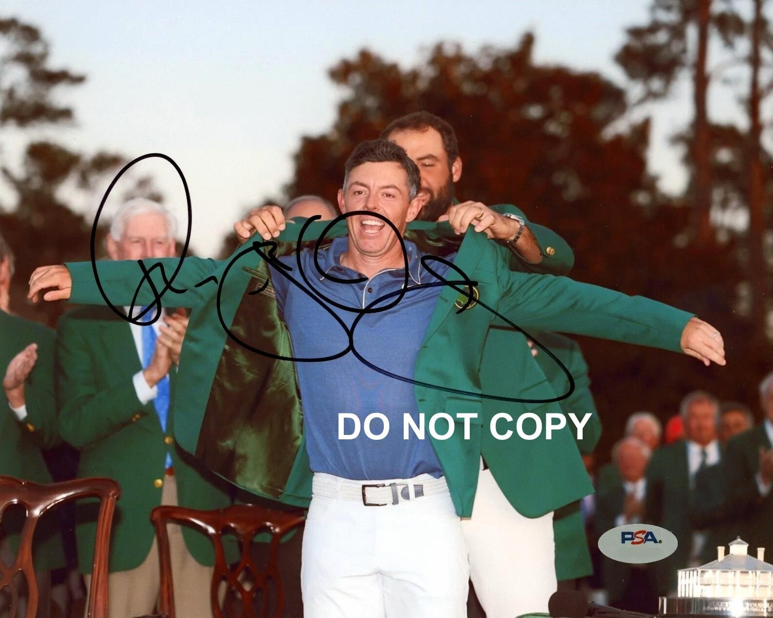 Rory McIlroy MASTERS CHAMPION Signed Autographed REPRINT 8x10 Photo RP 7