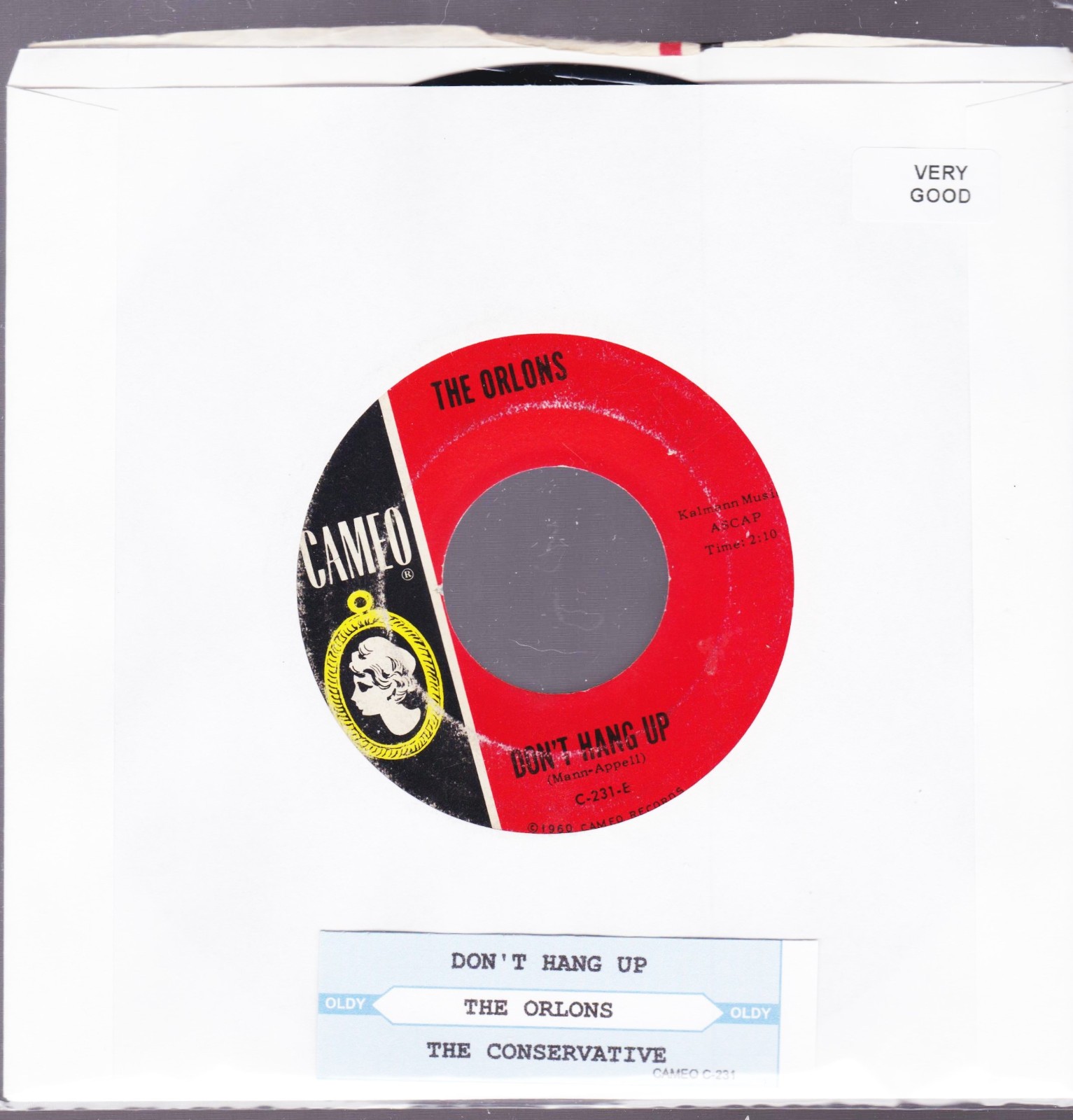 THE ORLONS-1-  45RPM - VOCALS-8