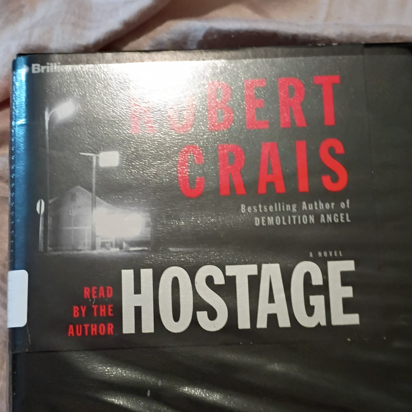 Hostage by Robert Crais Audio CD Audiobook Read by Author Brilliance Audio