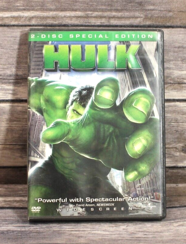 Hulk (2 Disc Full Screen Special Edition) - Movie -DVD - Excellent Condition