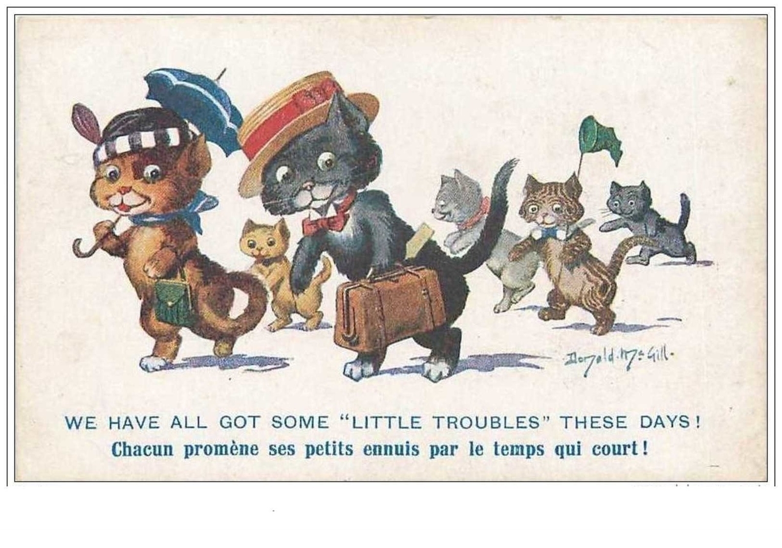 Cats No. 1753 Barnes Each Walks Their Little Worries As Time Runs.