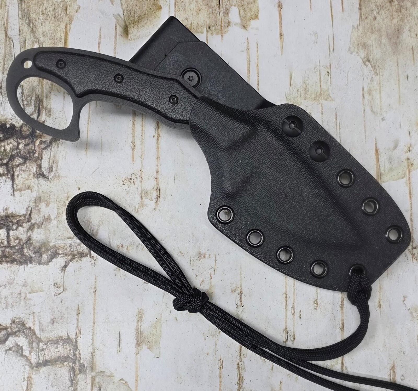 KYDEX SHEATH for KA-BAR 2491 POCKET STRIKE, DROP CLIP,  HAND MADE,  KAKY476