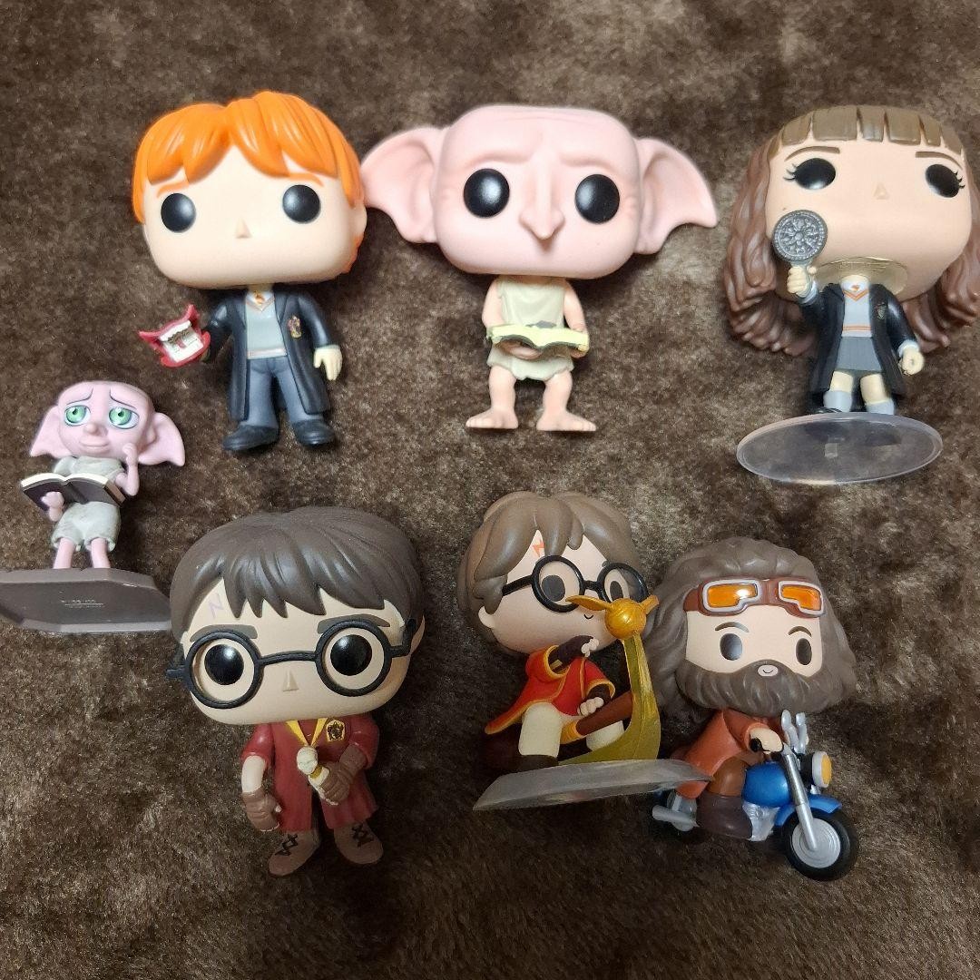 Harry Potter Figure Set Includes Harry Ron Hermione Dobby More!