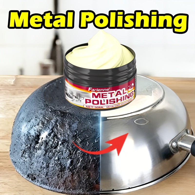 Versatile Metal Polishing And Repair, a Durable Gloss Paste for Kitchen