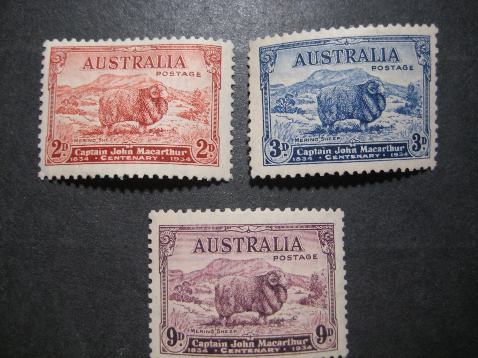 Australia #147-49 Mint Never Hinged- WDWPhilatelic (N9X)  (3/26)