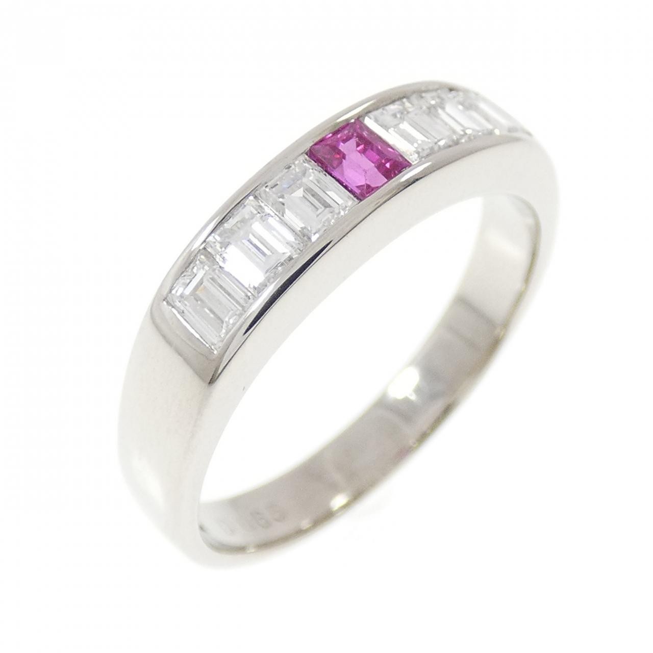 Authentic PT900 Ruby Ring 0.18CT #260-008-002-2688
