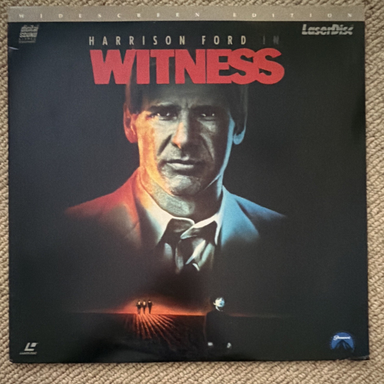 Witness LaserDisc Widescreen Edition Harrison Ford Peter Weir English 1985 R