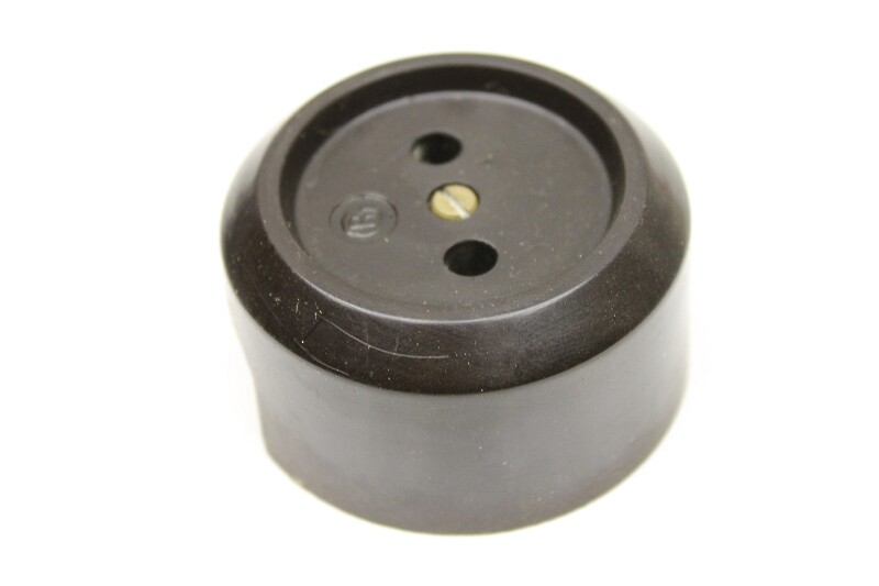 Old Socket Bakelite Round Exposed Art Deco Loft Design Vintage Without Socket