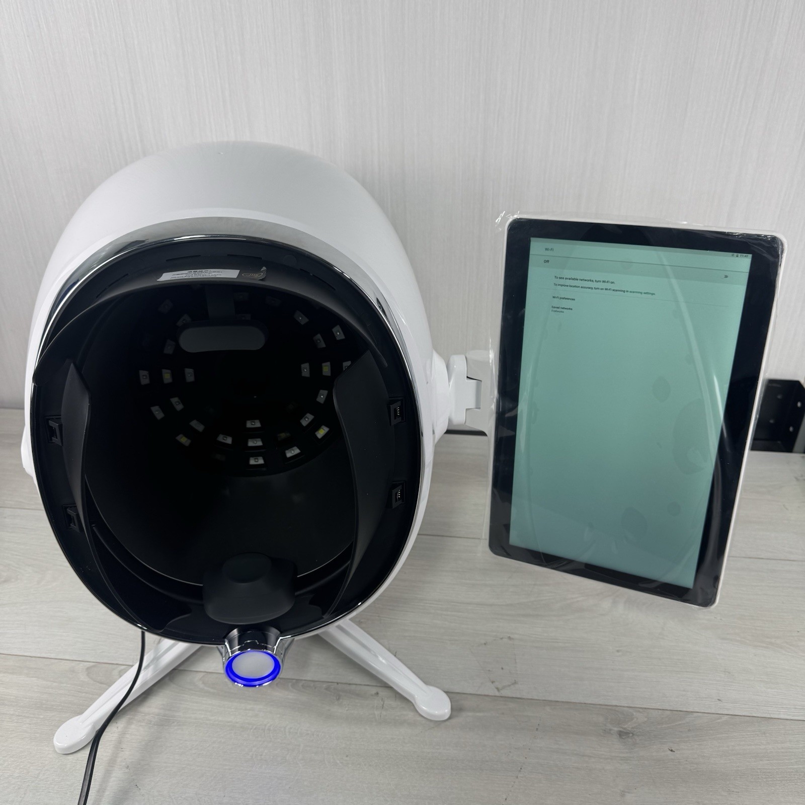 3D Portable Face Scanner Tester Digital Diagnostic Facial Skin Analyzer Machine