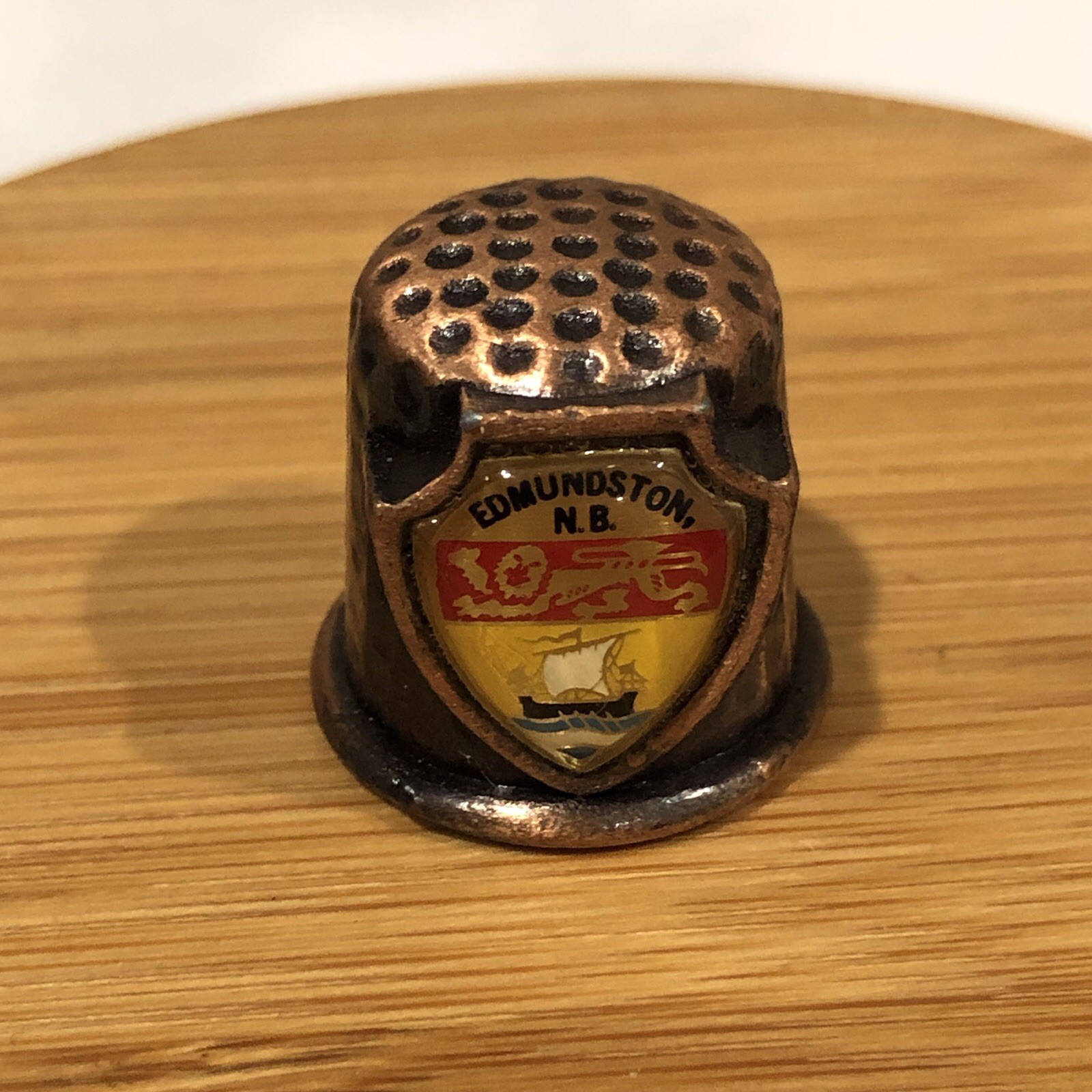 Vintage Thimble Edmundston, NB T22