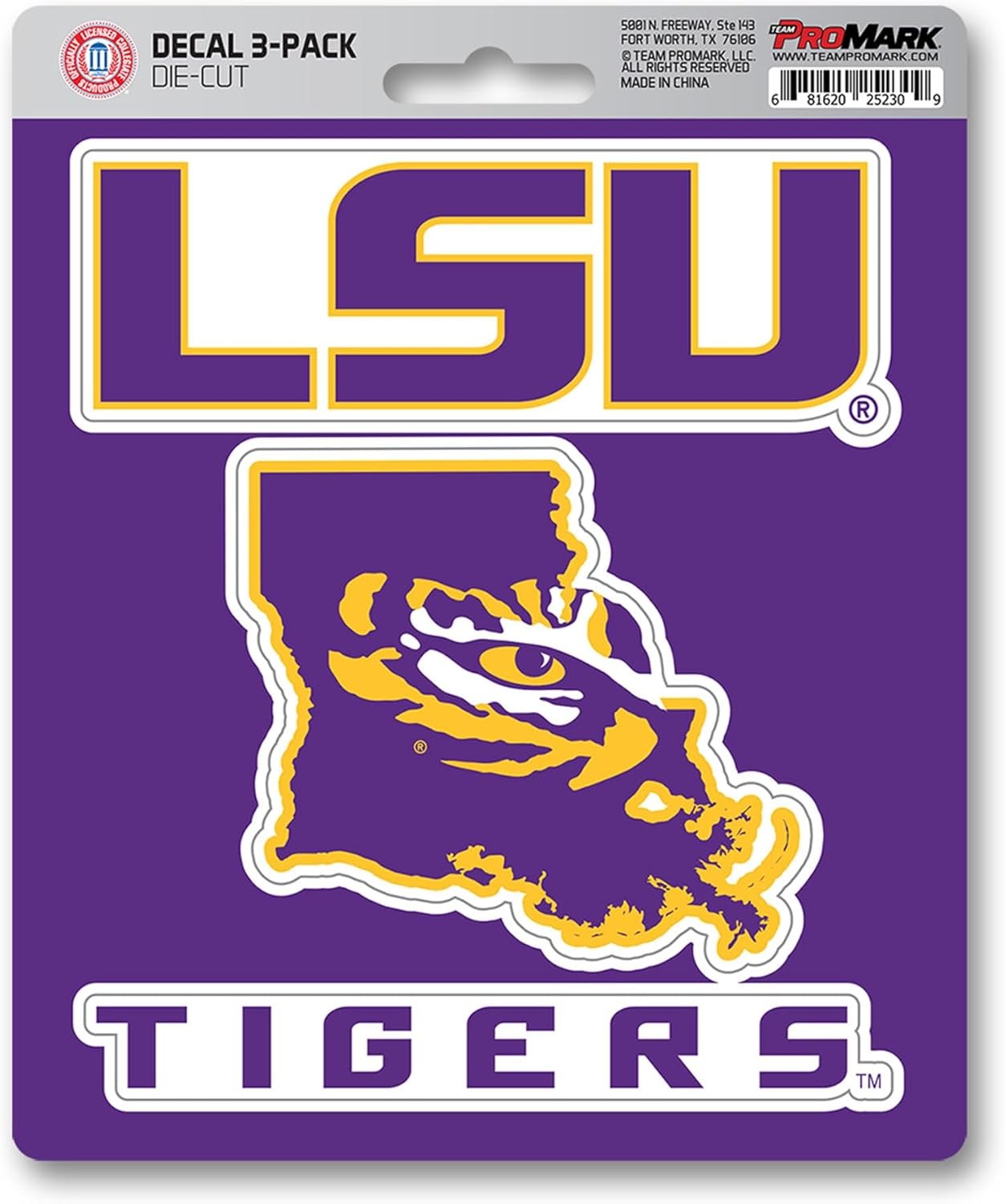 NCAA LSU Tigers Team Decal