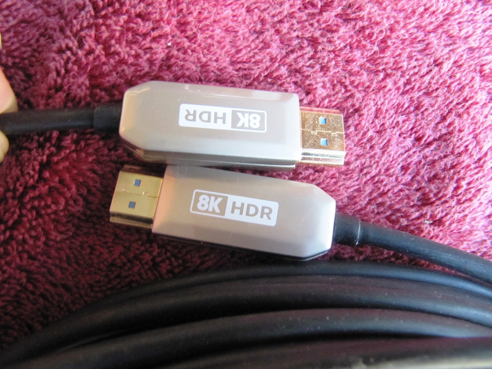 AOZISTech 40FT 8K HDMI 2.1 Fiber Optic Cable 48Gbps Bandwidth 10k Resolution