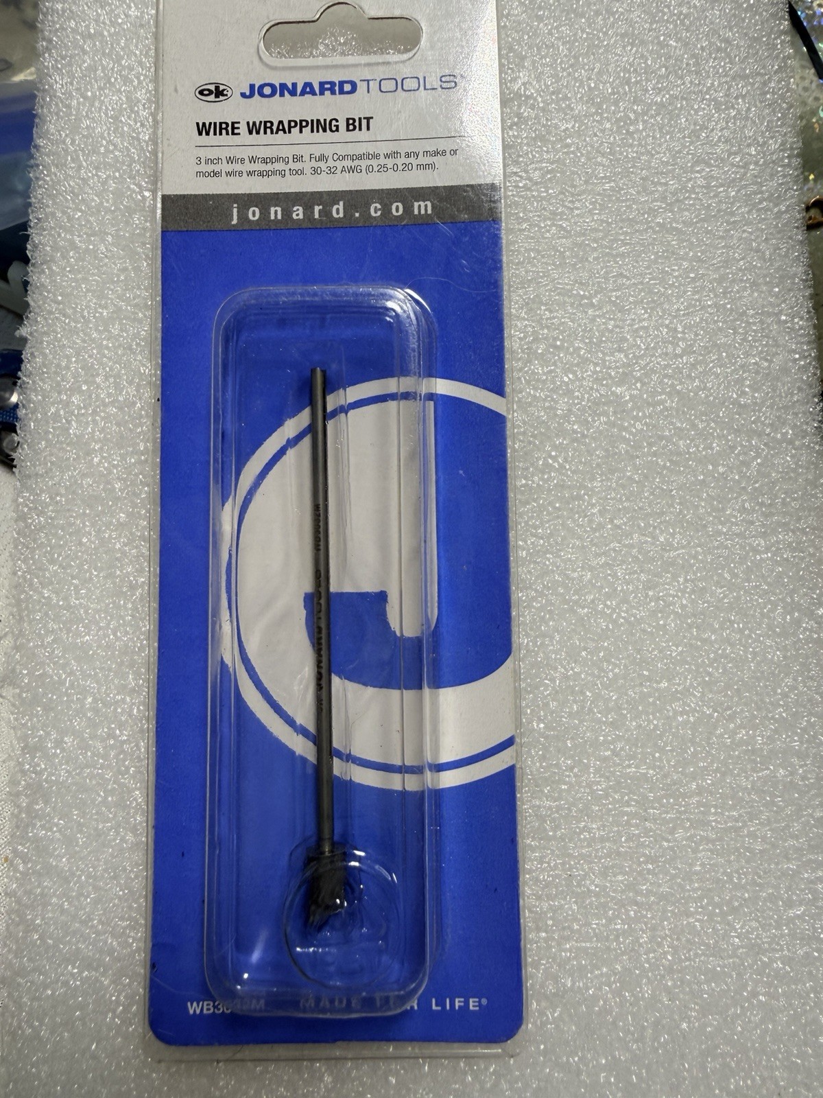 3" Wire Wrapping Bit, JONARD TOOLS/Ok Industries WB3032M  30-32 Awg