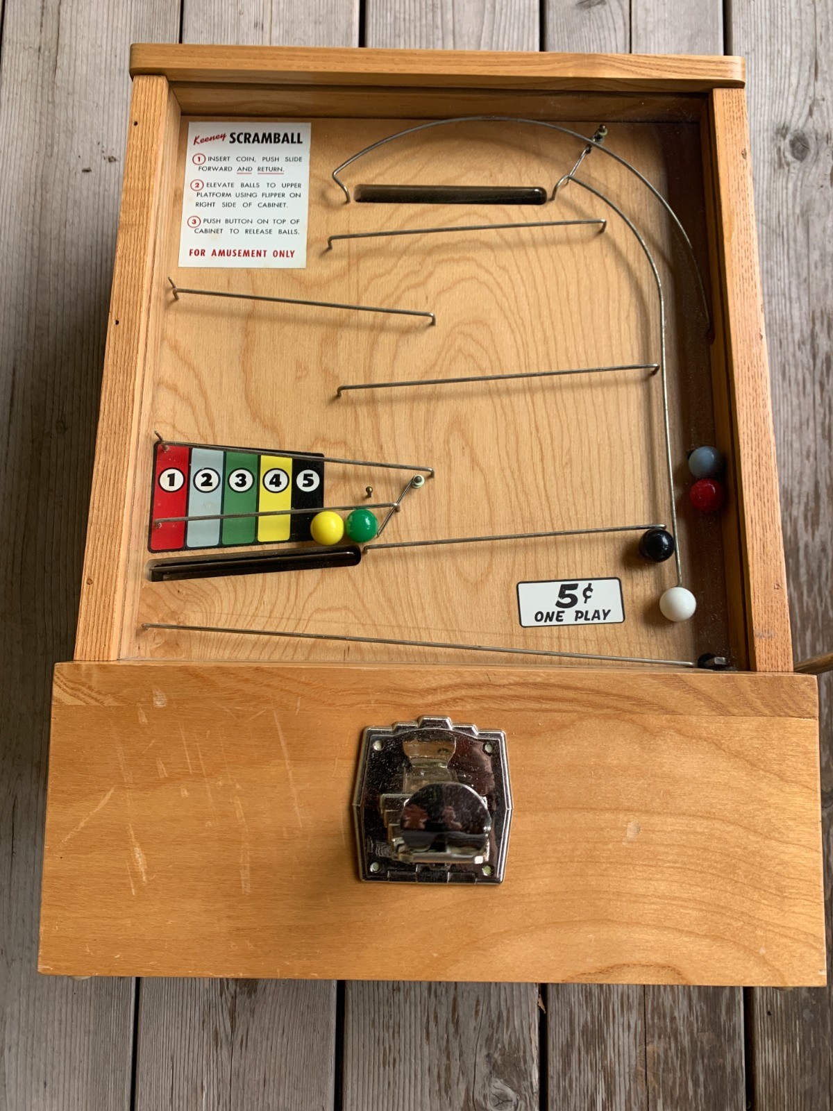 Keeney Scramball Trade Simulator