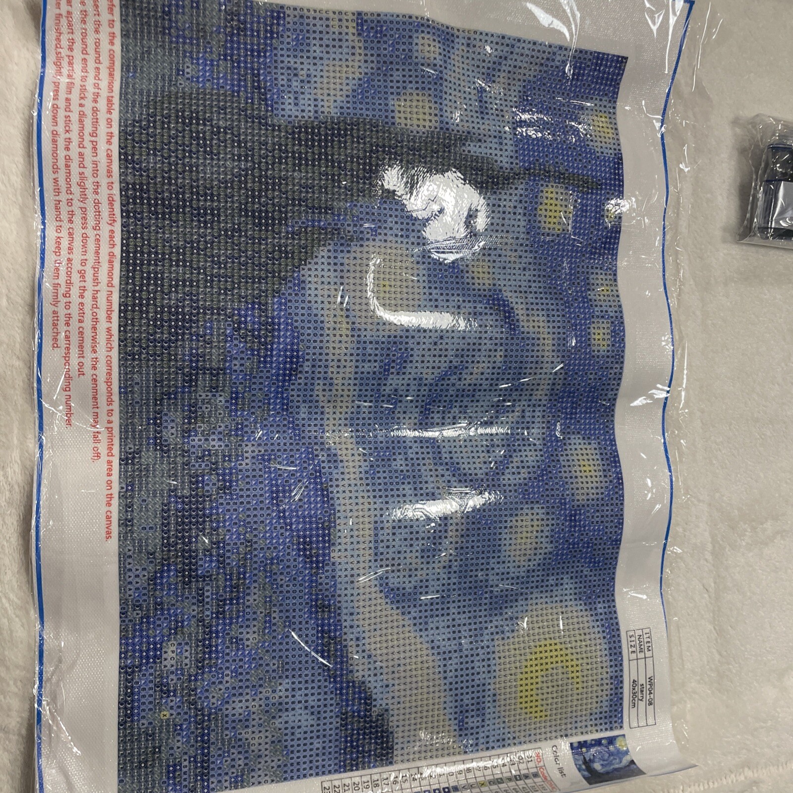 Van Gogh New Starry Night Diamond Painting Kits Diamond Art Van Gogh New In Bag