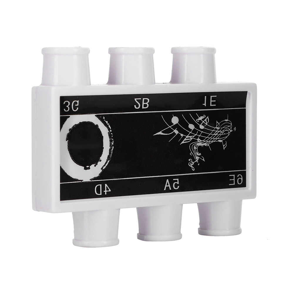 ♡ Plastic Tuner Pitch Pipe Tones E B G D A E With A Carring Case