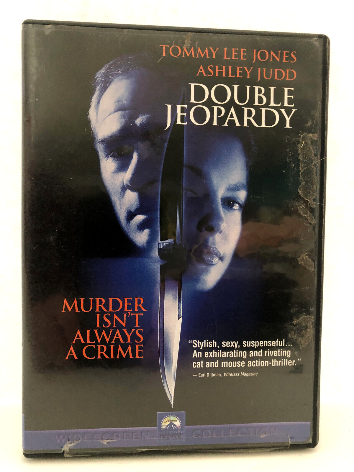 Double Jeopardy DVD Tommy Lee JOnes Ashley Judd 90's Murder Bruce Greenwood